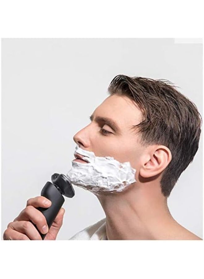 Xiaomi Mijia Electric Shaver S500 Razor 3 Head Dry Wet Shaving Machine Beard Trimmer Washable Blade LED Display (Black) - Image 3