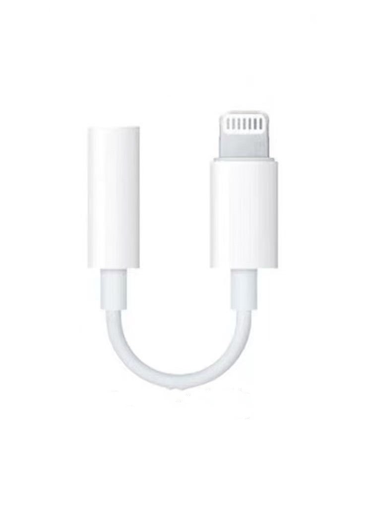 Generic Lightning to 3.5mm Headphone Jack Adapter (White)  - Image 1