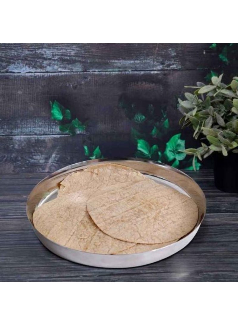 Steel Round Dinner Plate Dishwasher Safe