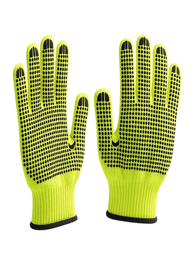 Spocco | PVC Doted Cotton Tennis Cricket Batting Gloves - Comfortable & Durable Full Gripping Bat Hand Gloves for Winter, Texting, Cycling, Driving, Exercise & Sports | 12 - Image 2