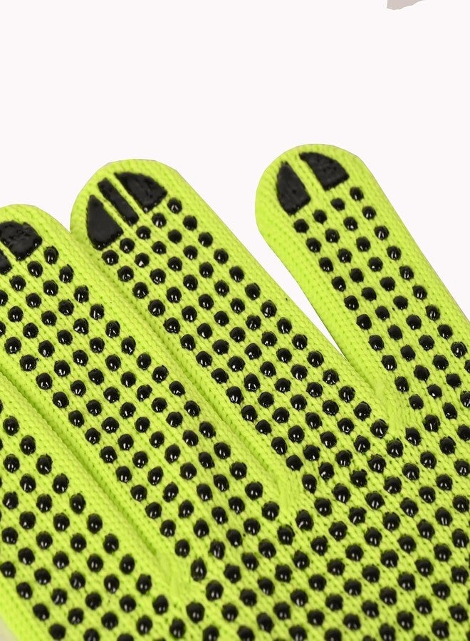 Spocco | PVC Doted Cotton Tennis Cricket Batting Gloves - Comfortable & Durable Full Gripping Bat Hand Gloves for Winter, Texting, Cycling, Driving, Exercise & Sports | 12 - Image 3