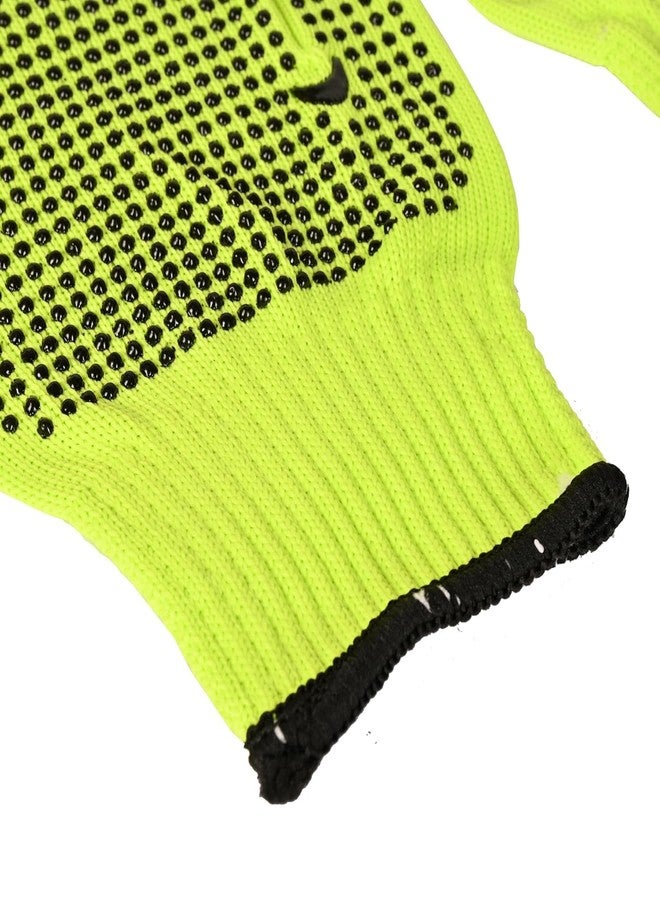 Spocco | PVC Doted Cotton Tennis Cricket Batting Gloves - Comfortable & Durable Full Gripping Bat Hand Gloves for Winter, Texting, Cycling, Driving, Exercise & Sports | 12 - Image 4