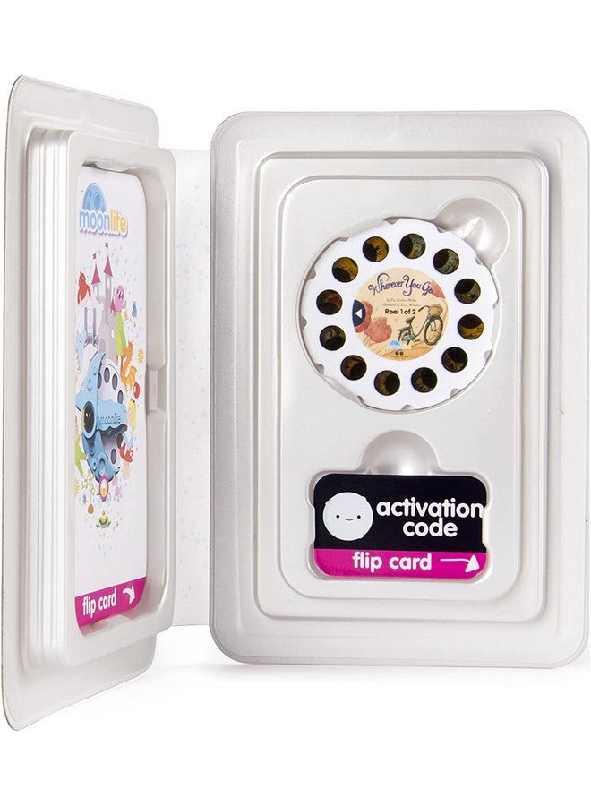 Moonlite أقراص قصص مونلايت لجهاز عرض الفلاشلايت، للأطفال الصغار | أينما تذهب | مجموعة أقراص القصص من 12 شهرًا وما فوق - Image 3