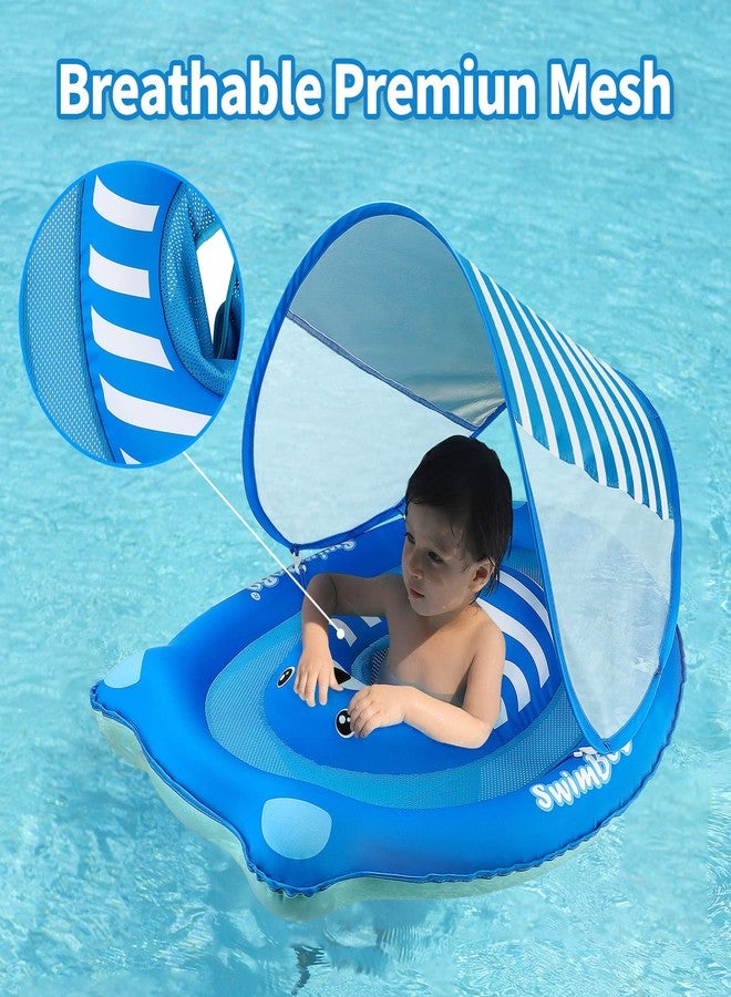 Swimbobo Baby Pool Float Ring with Adjustable Sun Canopy and Safety Seat Pool Toy for Age of 6-36 Months - Image 3