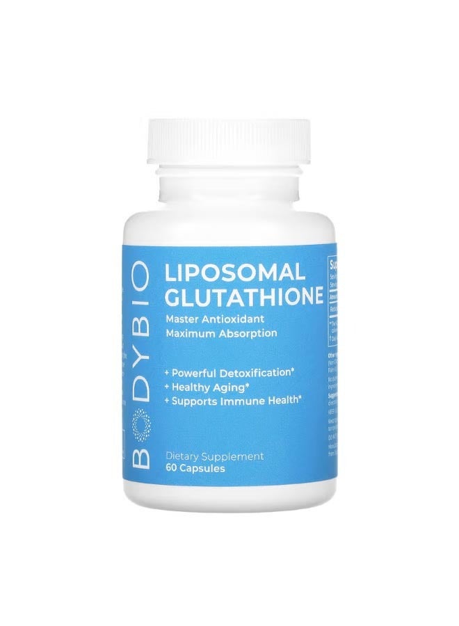BodyBio Liposomal Glutathione 60 Capsules - Image 1