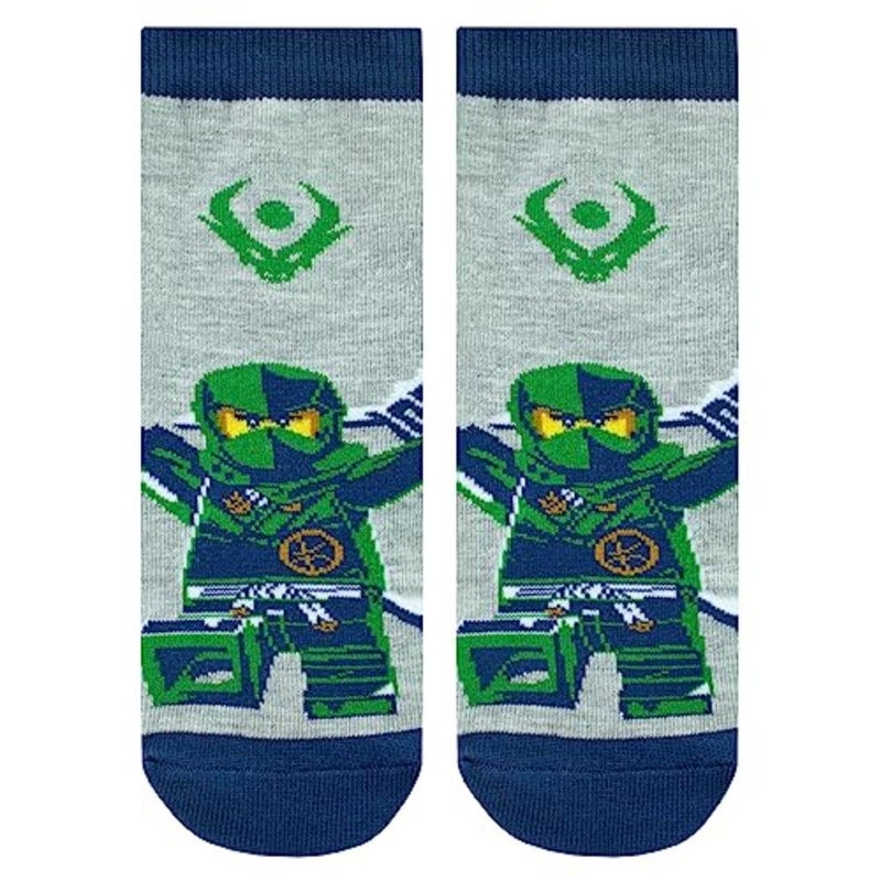 LEGO Ninjago Boys Socks 3 Pack, Ninja Socks Pack of 3, Cotton Boys Underwear - Image 3