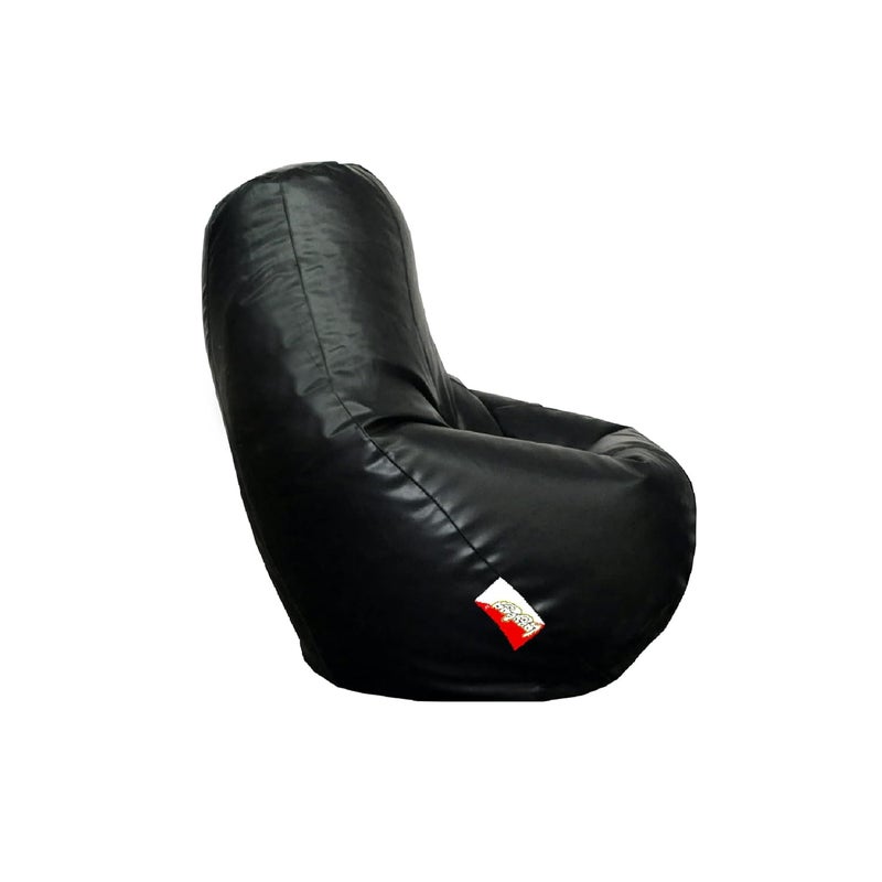 LAZYBAG كرسي بيم باج LAZYBAG للأطفال غطاء بيم باج XXXXL للعب ألعاب الفيديو أو الاسترخاء للفصول الدراسية ورياض الأطفال والمكتبات أو العمل من المنزل باللون الأسود مقاس 4XL - Image 4