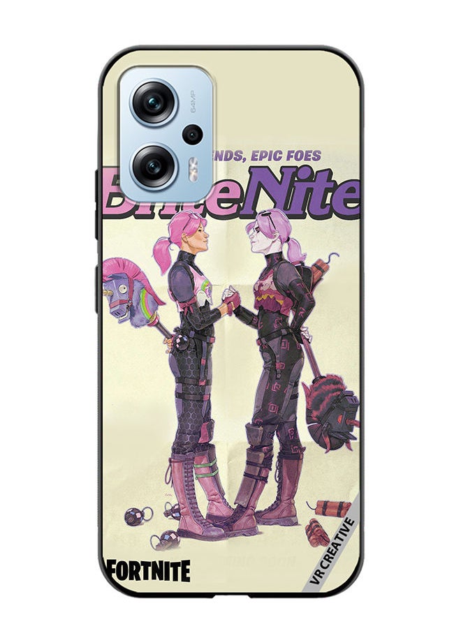 VR CREATIVE - Protective Case Cover For Xiaomi Poco X4 GT Bright Bomber Design Multicolour - Image 1