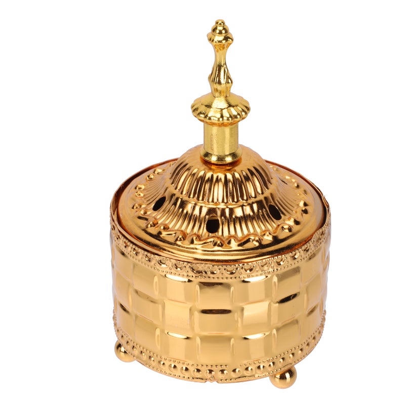 1pc Iron Craft Incense Base Incense Burning Holder Desktop Ornament - Image 1