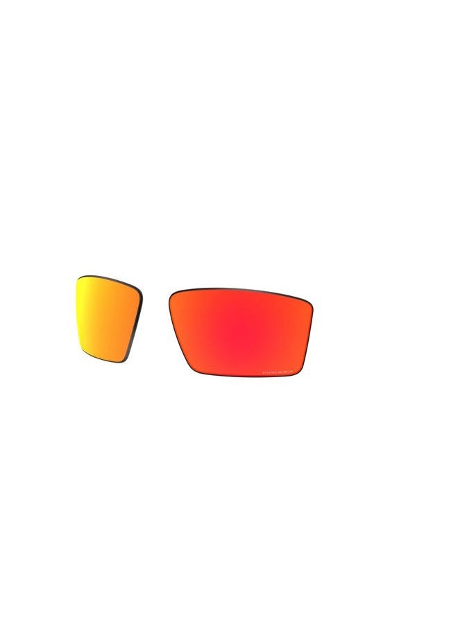 Cables Rectangular Replacement Sunglass Lenses, Prizm Ruby, 63 mm, Prizm Ruby, 63 mm