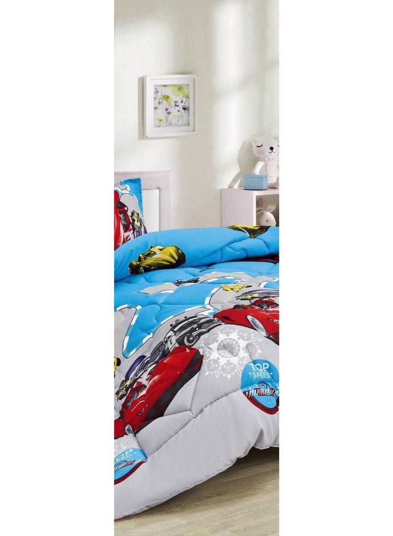 MingLi Children's drawings blanket to provide comfort and add fun to your child's heart, made of microfiber, size 170*210 cm - Image 3