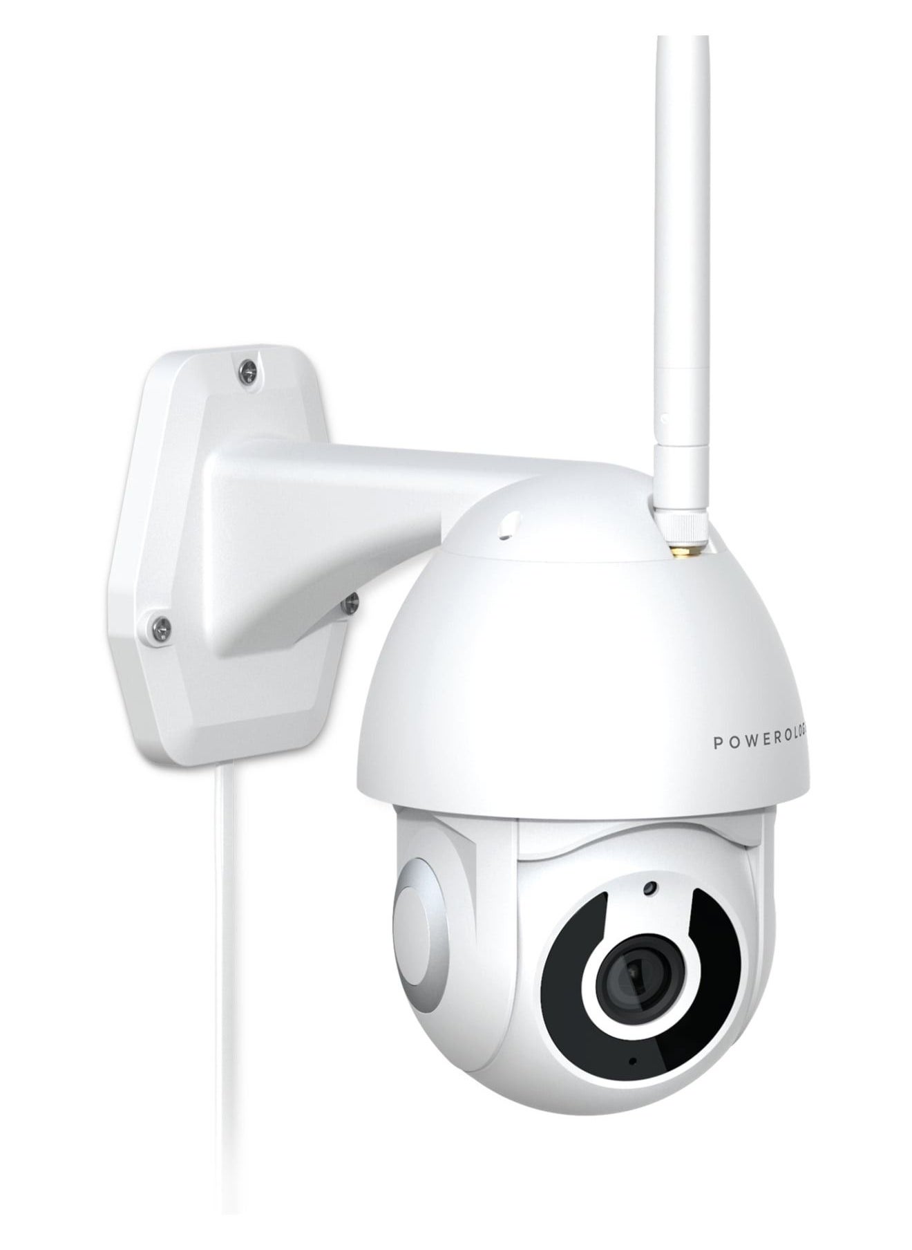 Smart Outdoor Camera 360 Horizontal and Vertical Movement - White 