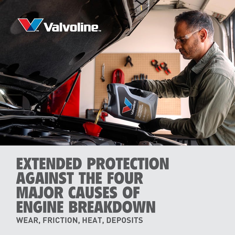 Valvoline Extended Protection Full Synthetic Motor Oil SAE 0W-20 1 QT - Image 4