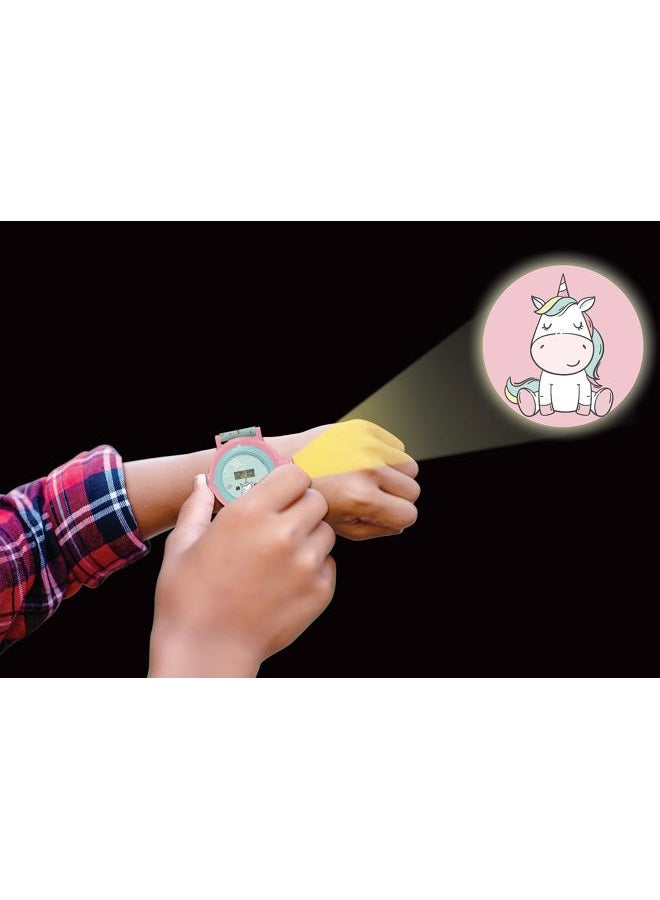LEXiBOOK - Unicorn Adjustable Projection Watch Digital Screen - 20 Images of Unicorn - for Children - DMW050UNI - Image 3