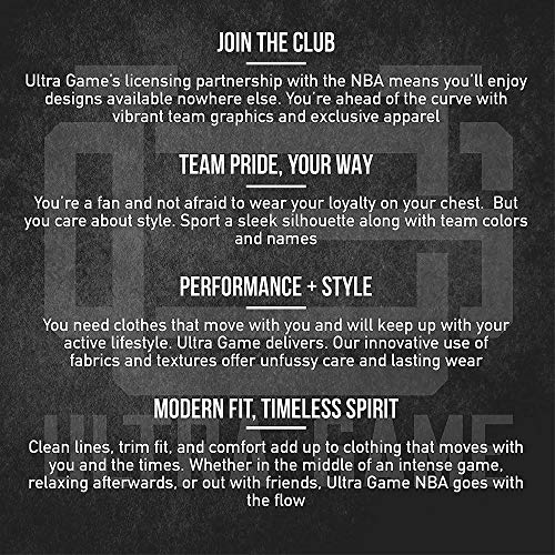 Ultra Game NBA Jersey Tank Top Mesh Sleeveless Muscle T-Shirt Team Color - Image 3