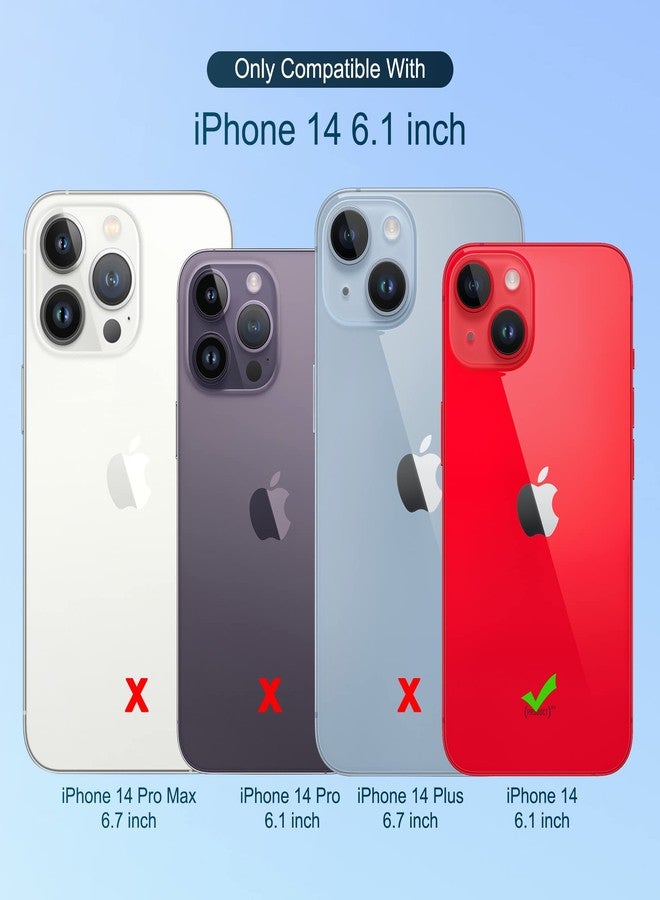 ULAK Compatible with iPhone 14 Wallet Case for Women, PU Leather Floral Flip Cover with Card Holder Kickstand Feature Protective Purse Case 6.1 Inch, Rose Gold - Image 4