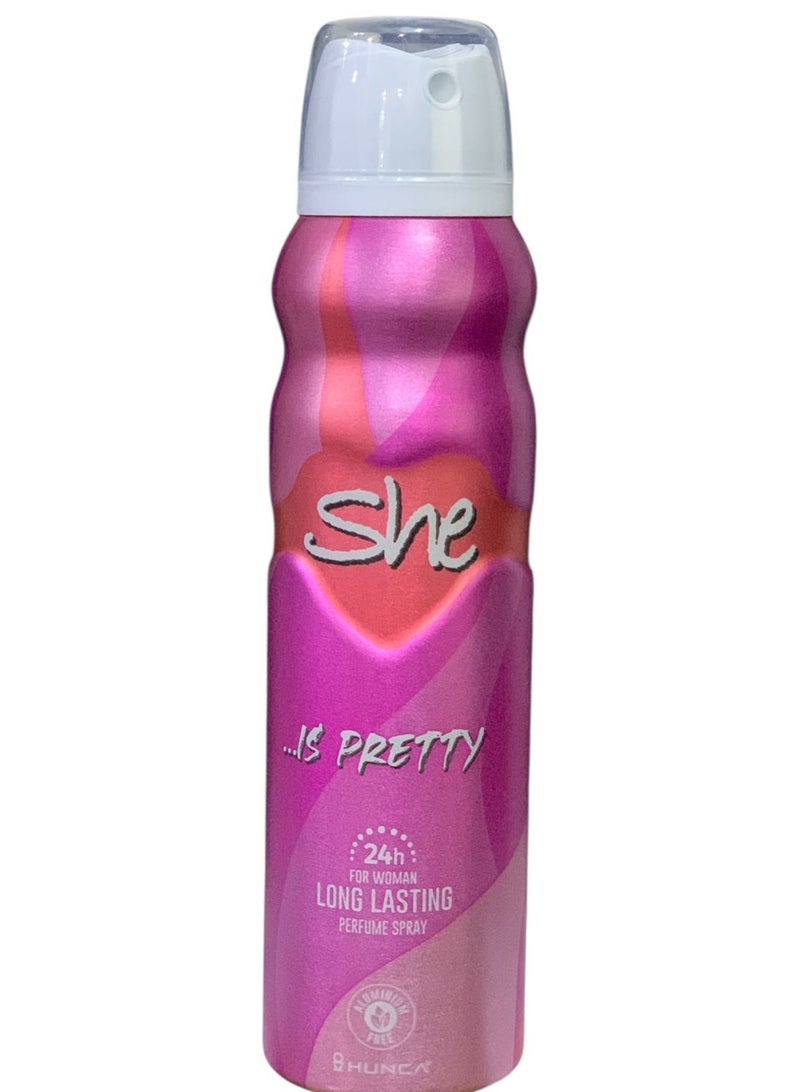 She Deodorant Spray Is Pretty For Women - 150 Ml - Image 1
