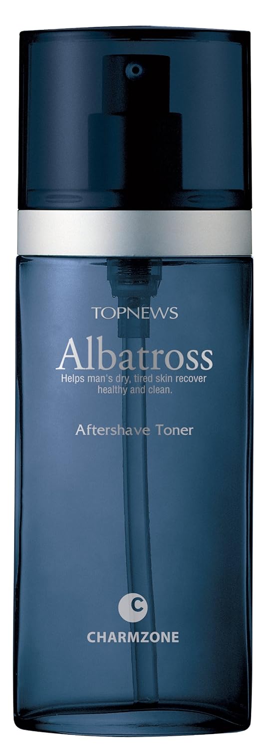CHARMZONE Albatross Aftershave Toning Water Toner  Hydrating Moisturizing Nourishing and Soothing Aftershave Lotion Skincare for Men 130ml44 floz