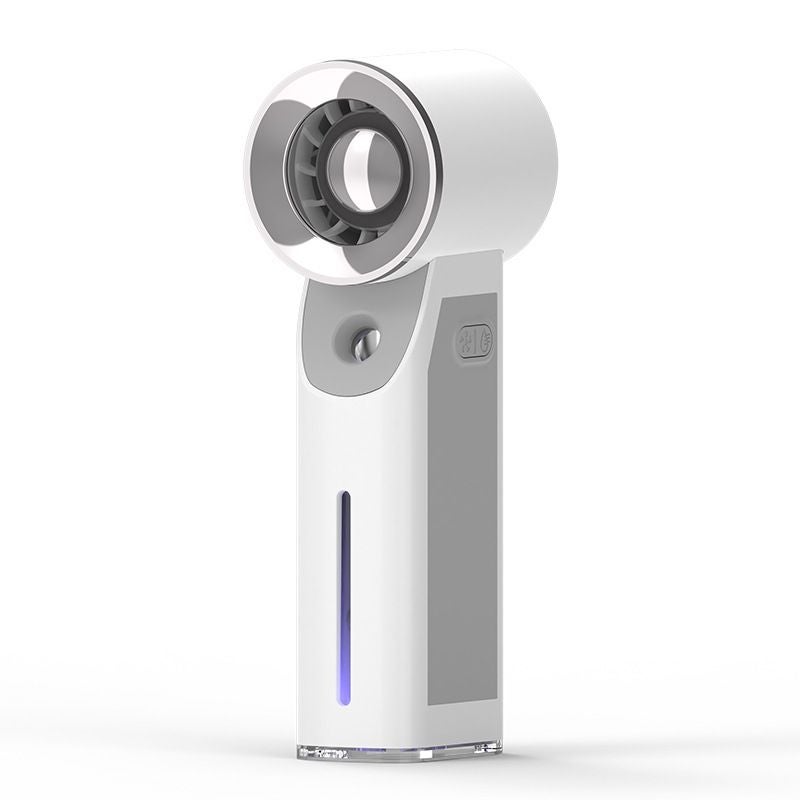 YF Portable Ice-Cooling Fan with Spray and Night Light - Compact, Rechargeable, and Versatile - Image 5