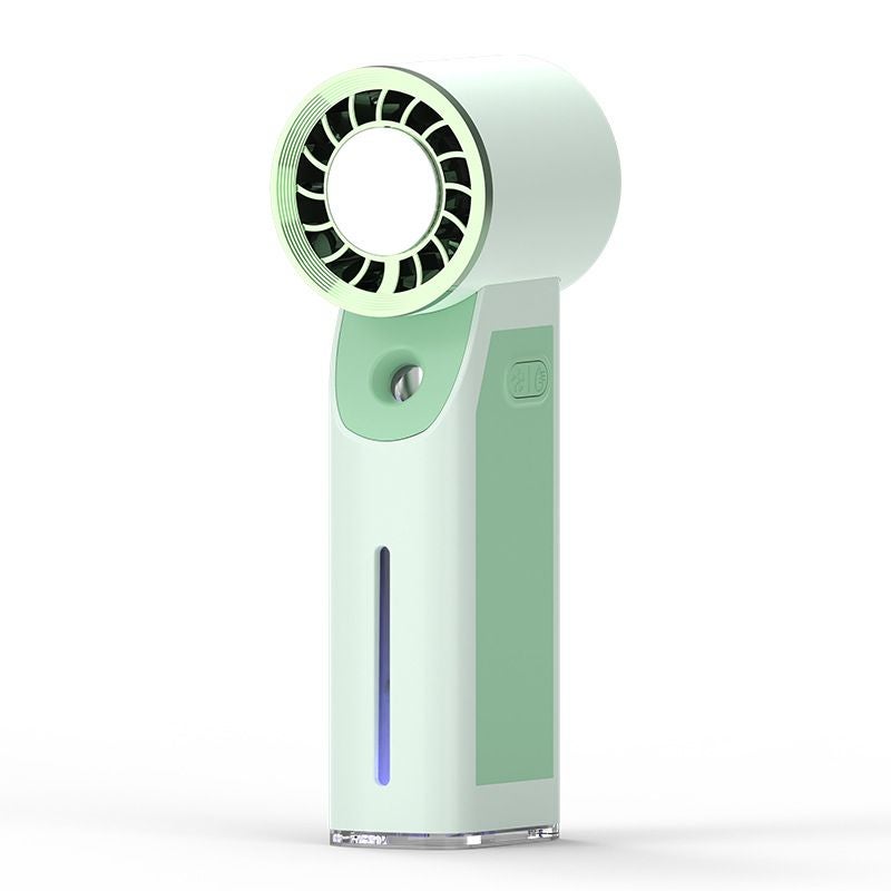 YF Portable Ice-Cooling Fan with Spray and Night Light - Compact, Rechargeable, and Versatile - Image 4