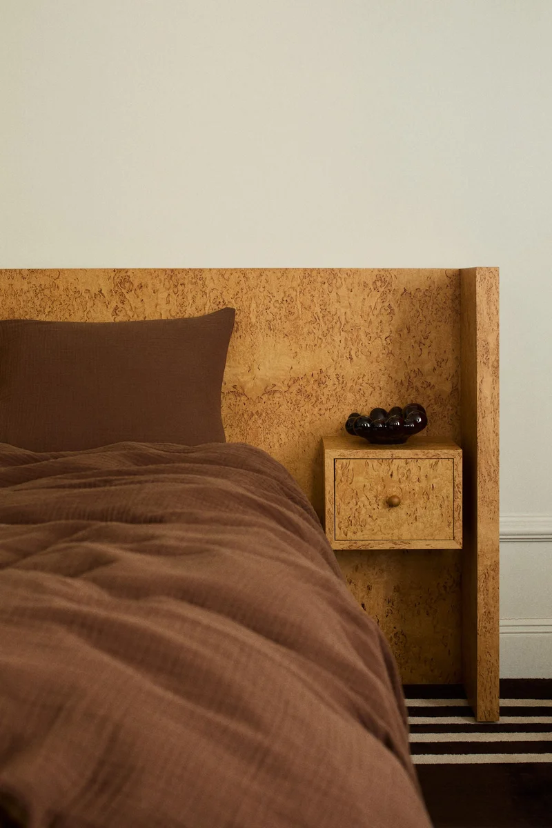 اتش اند ام طقم غطاء لحاف من القطن