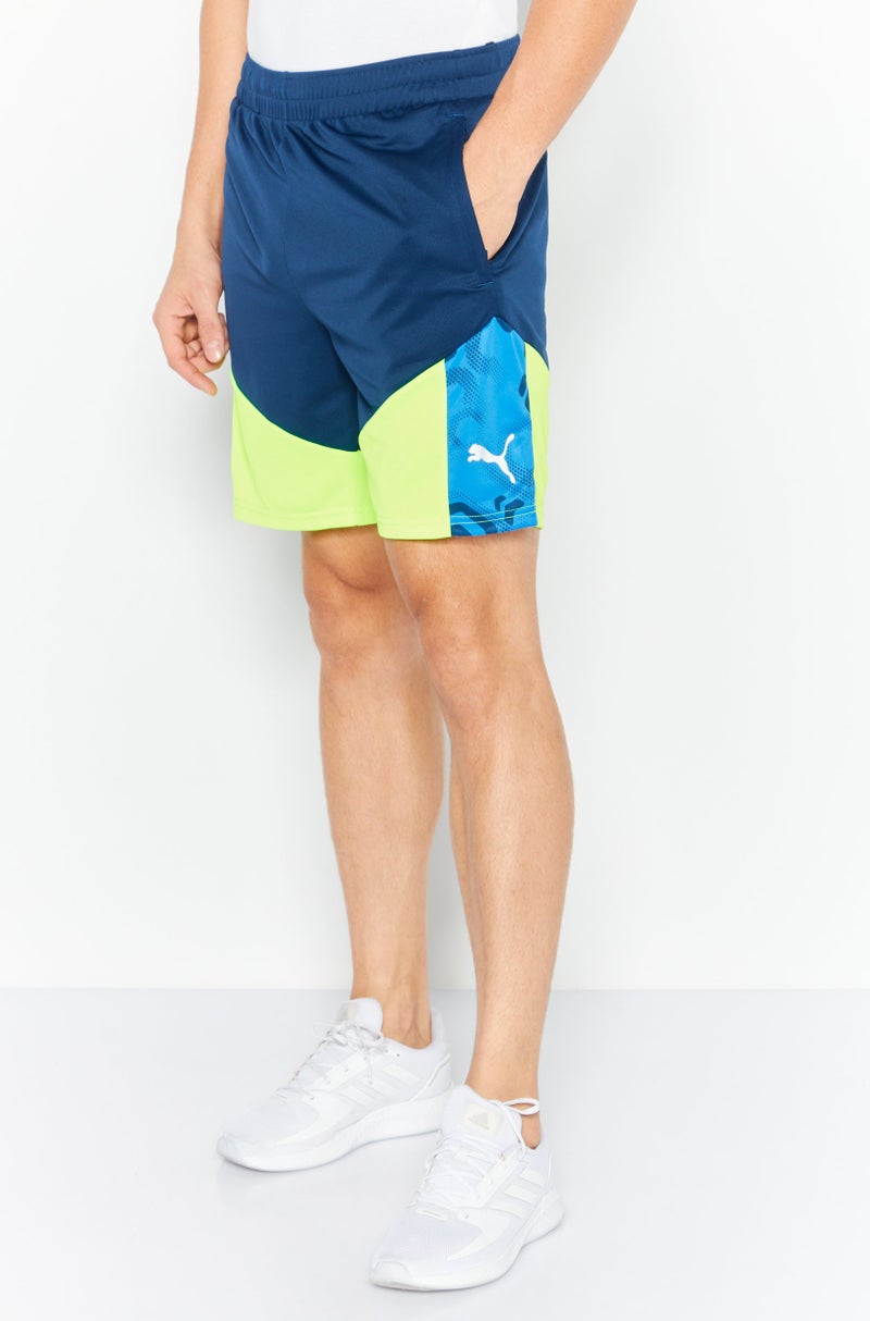 PUMA Men Sport Fit Training Shorts, Navy - Image 3