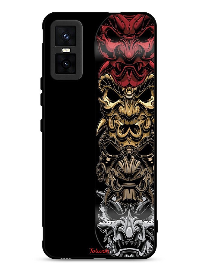 Tolwak Infinix GT 30 Pro Protective Case Cover Heads Art - Image 1