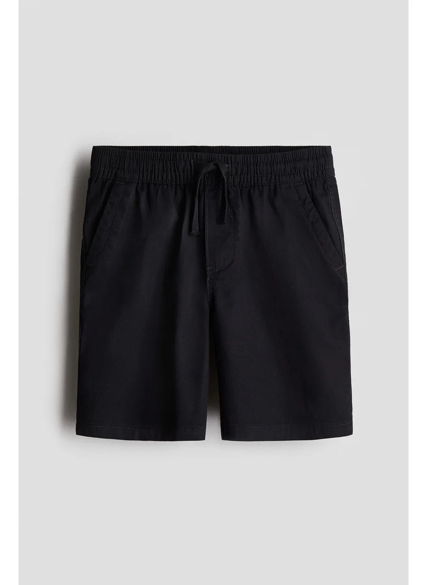 اتش اند ام Cotton Twill Shorts