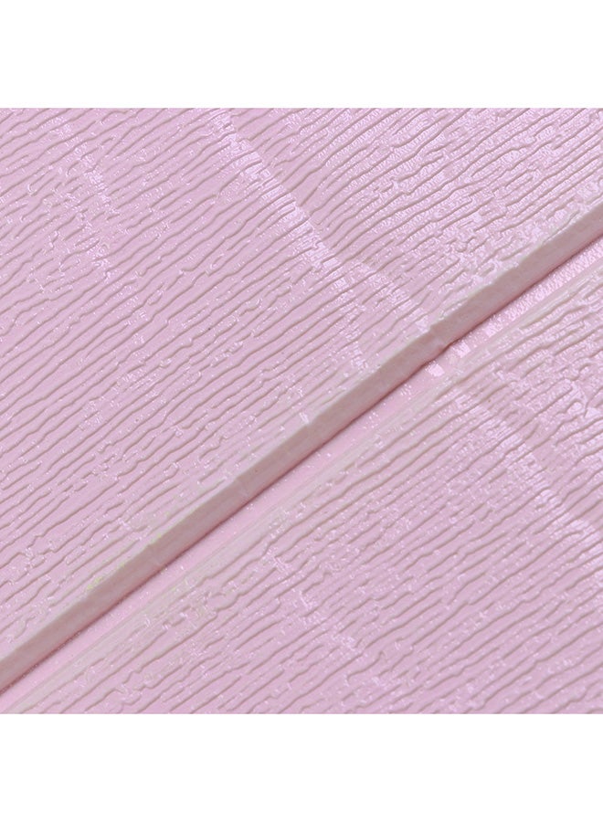 Voberry Self Adhesive 3D Three Dimensional Imitation Board Wall Paste Multicolour 23X30X5cm - Image 2