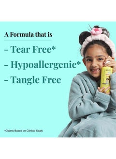 BARE ANATOMY Junior Gentle Cleansing Shampoo For Kids From 5-12 Years | Tear-Free & Hypoallergenic Ph 5.5 | Coconut Milk Protein, Almond Oil, Vitamin E & Strawberry | Sls & Paraben Free | Vegan -250Ml  - Image 2