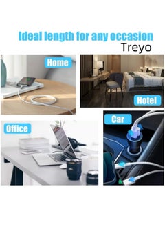 TREYO Ultra-Fast Charging iPhone Cable - 1M MFi Certified USB-C to Lightning, 20W PD for iPhone 14/14 Pro/14 Plus/14 Pro Max, iPad Pro, All iPhone 8-13 Series  - Image 5
