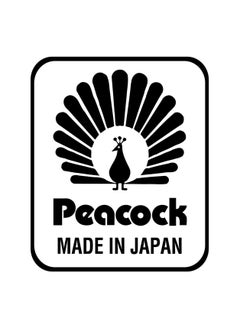 Peacock Vacuum Flask Tea Coffee Glass Liner Thermos Japan with Button 138 Blue 1.0Ltr  - Image 3