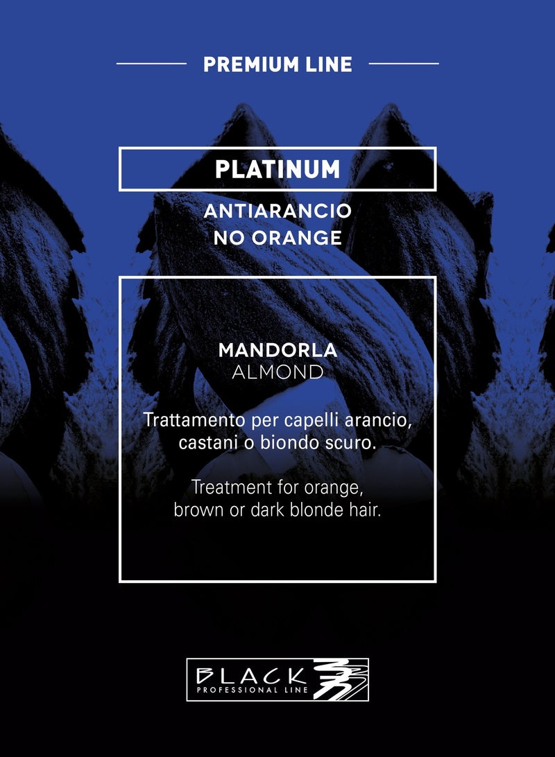 Black Professional Line Platinum No Orange Hair Mask 1000ml – Anti-Brass Treatment for Brown & Dark Blonde Hair - Image 3