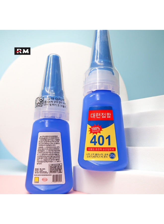 Nailwind Nail Glue BYB 401, Super Glue Stronger For Artificial Or Fake Nails,Nail Art Rapid Fix Handmade Adhesive Quick Dry (clear, pack of 1) 20g - Image 1