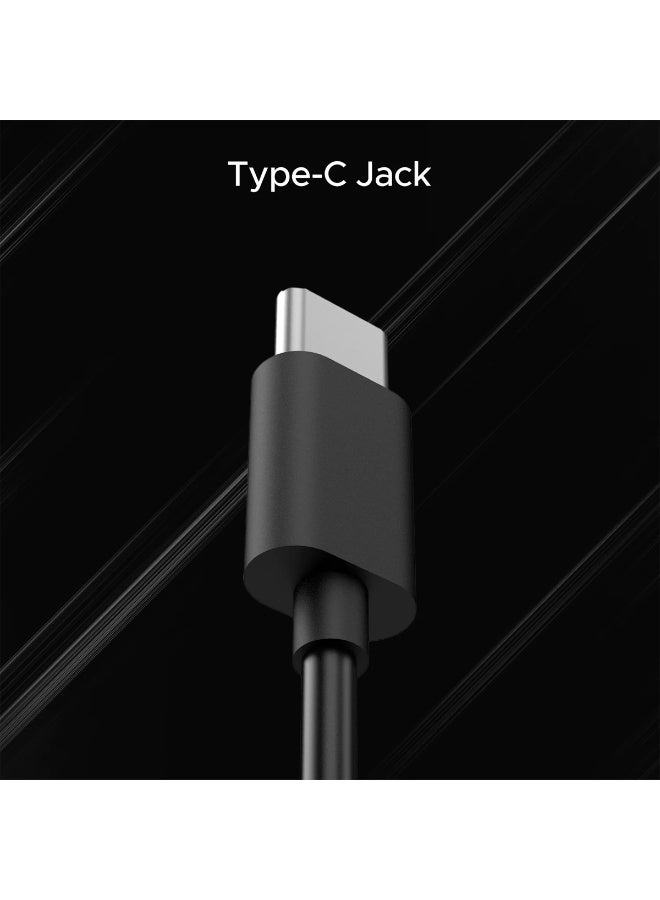 SOPY SP302 Type-C Stereo Earphones with HD Mic, 1.2m Cable, Single Button Control, Bass Acoustic Twin Turbo Circuit for Enhanced Sound, Comfortable Fit for Gaming, Music & Calls - Compatible with Android, iOS & Windows Devices. - Image 4