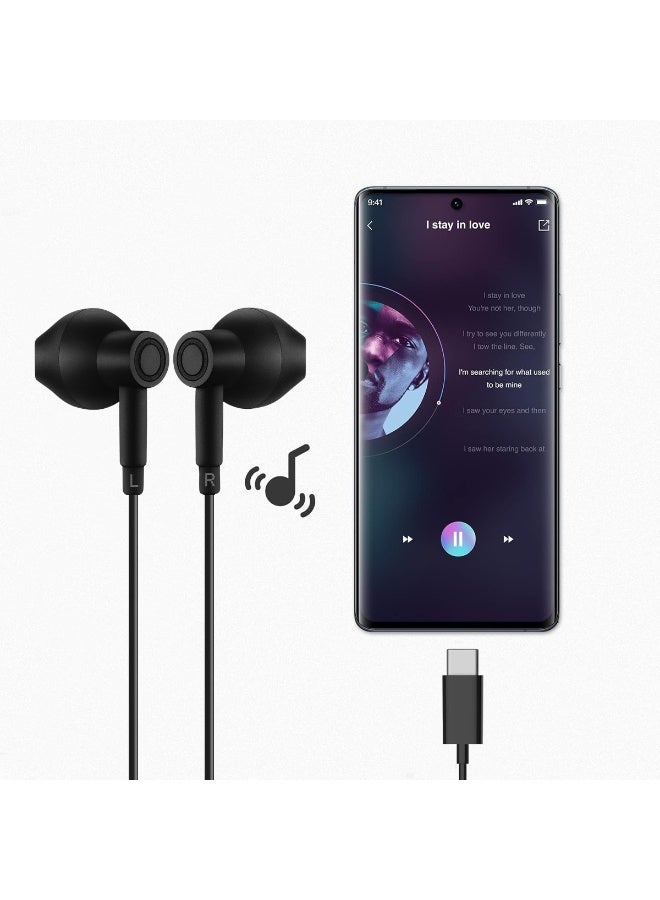 SOPY SP302 Type-C Stereo Earphones with HD Mic, 1.2m Cable, Single Button Control, Bass Acoustic Twin Turbo Circuit for Enhanced Sound, Comfortable Fit for Gaming, Music & Calls - Compatible with Android, iOS & Windows Devices. - Image 5