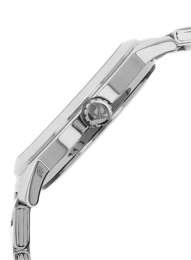 Titan Classic Analogue Silver Round Dial Silver Stainless Steel Strap Watch for Men-1730SM01 - Image 3