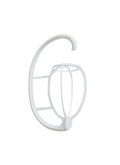 yantaisiyu YANTAISIYU 1 Pc 15 Inches Hanging Wig Stand Portable Wig Hanger Plastic Wig Holder Wig Display Tool for Women Wigs (White) 