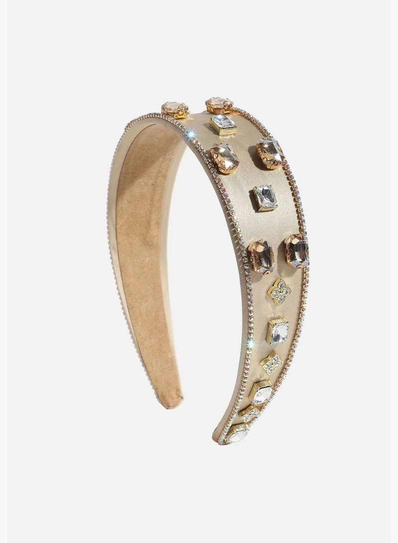 SOHI Trendy Designer Stone Western Wear Hair Band For Women