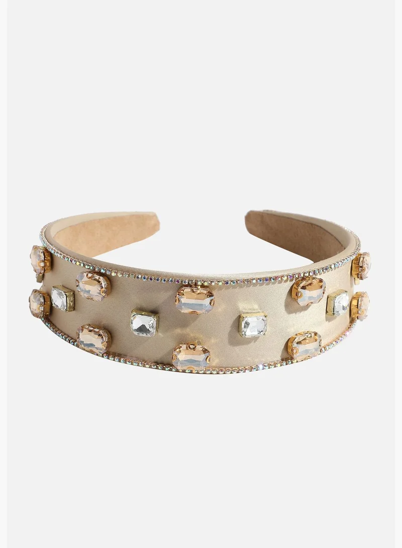SOHI Trendy Designer Stone Western Wear Hair Band For Women