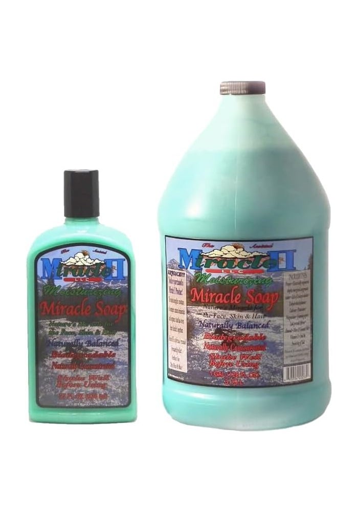 Miracle II Moisturizing Soap - 1 Gallon (128 oz) - All Natural Cleanser for Skin and Hair - Image 3