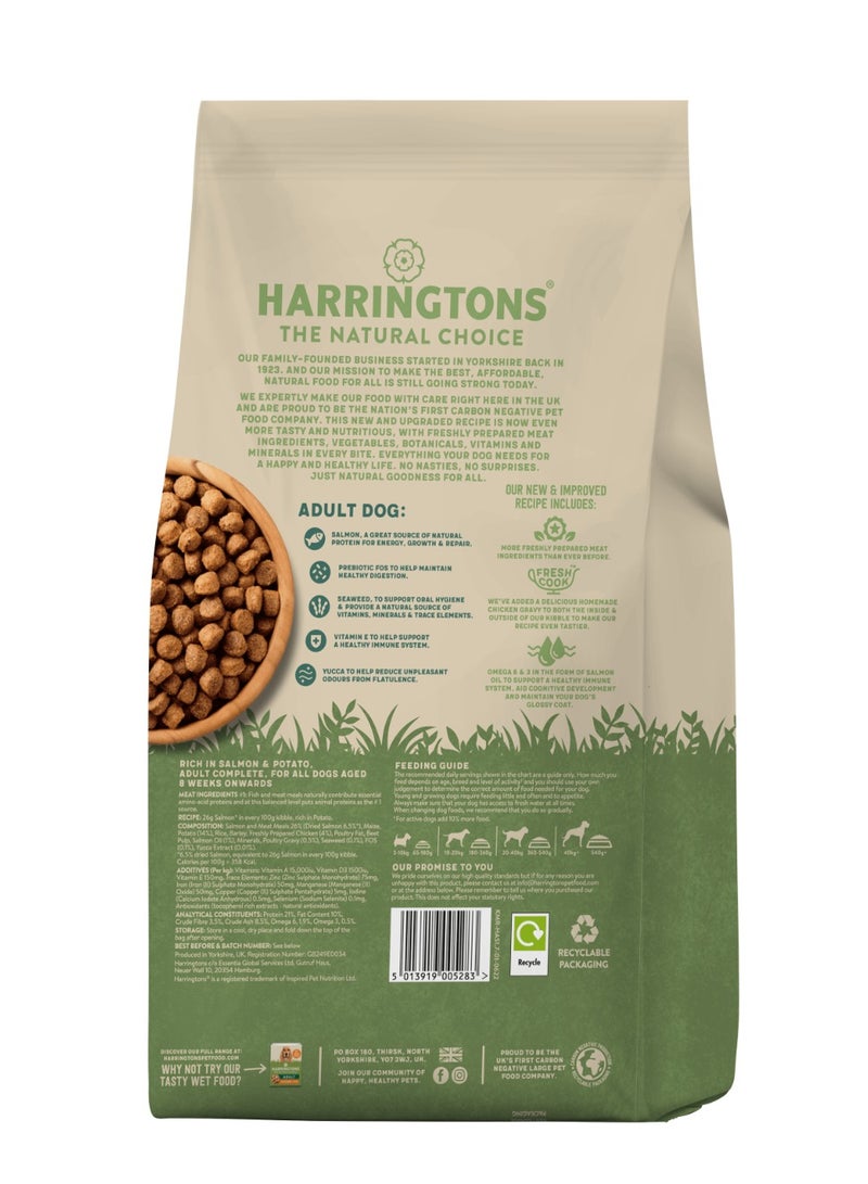 HARRINGTONS Complete Salmon & Potato Adult Dry Dog Food 12kg - Image 2