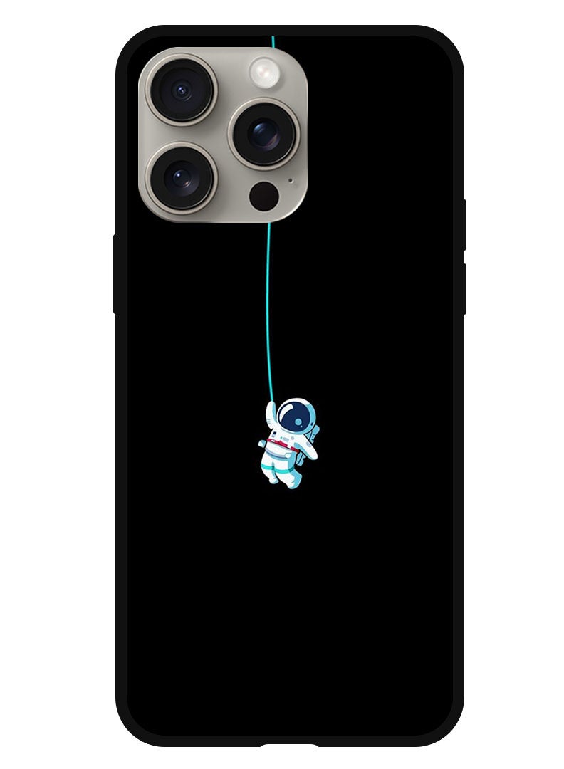 Theodor Protective Case Anti Scratch Shock Proof Bumper Cover For iPhone 15 Pro Astronaut hanging (2) - Image 1
