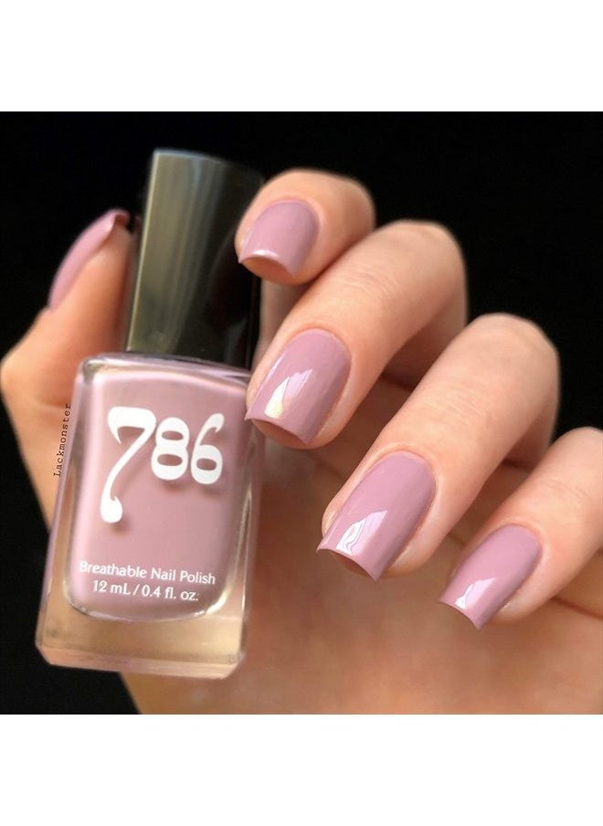 786 Cosmetics Breathable Nail Polish - Vegan Nail Polish, Cruelty-Free, Healthy, Halal Nail Polish, Fast-Drying Nail Polish (Kashmir)  - Image 5