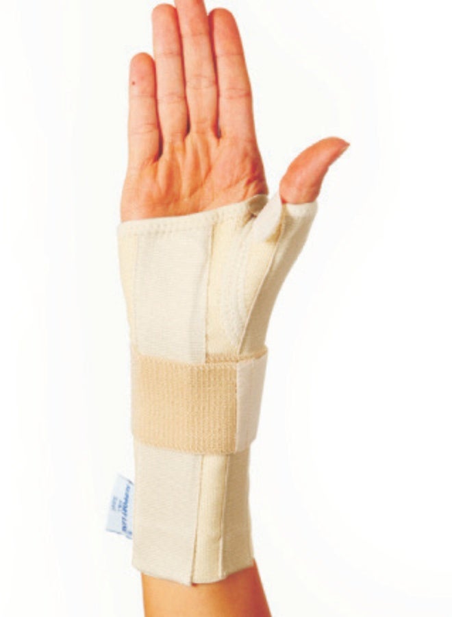 AID PLUS Hand Wrist Splint With Thumb Grip (Left) Xl - Advanced Support For Wrist & Thumb Stability, 60749