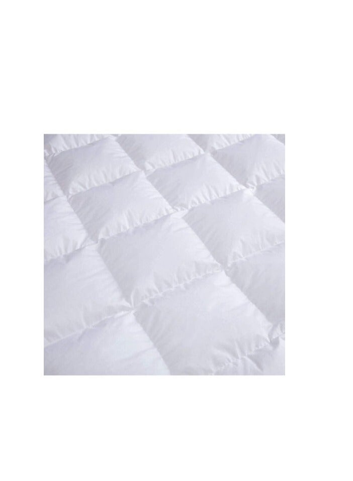 Regency King Size 100% Cotton 233Tc Down Proof Duvet Cotton Blend, White 255X235cm - Image 3
