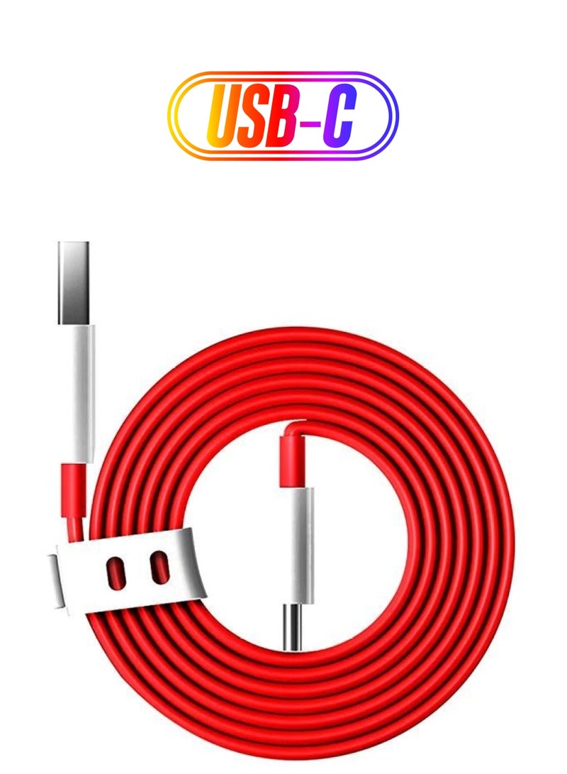 shAyzee Wrap Type-C Charging Cable Red - Image 1