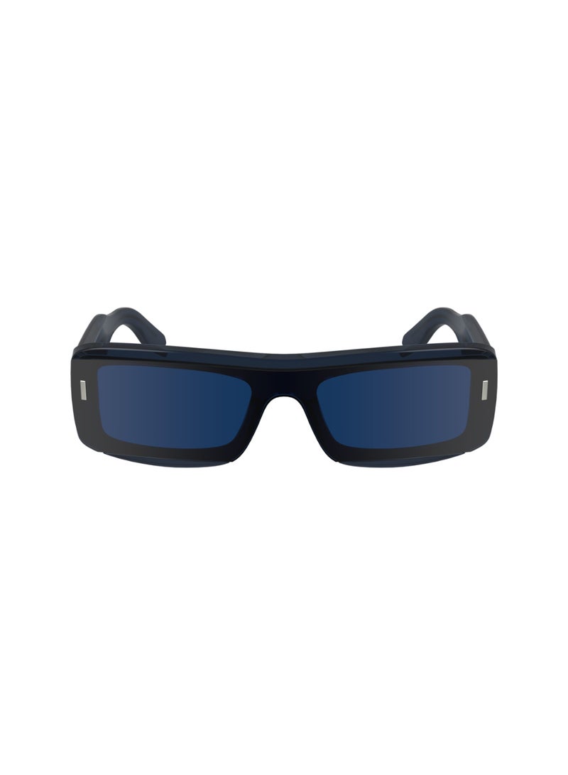 CALVIN KLEIN FULL RIM ACETATE MODIFIED RECTANGLE CALVIN KLEIN SUN CK24503S  5121 (438) BLUE - Image 1