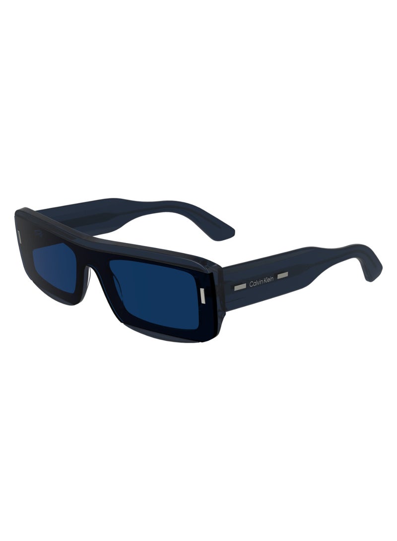 CALVIN KLEIN FULL RIM ACETATE MODIFIED RECTANGLE CALVIN KLEIN SUN CK24503S  5121 (438) BLUE - Image 2