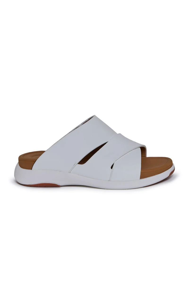 Geoomnii Comfort Arabic Sandals for Men – Classic Slip-On Open Toe Sandals with Cushioned Footbed for Daily Wear